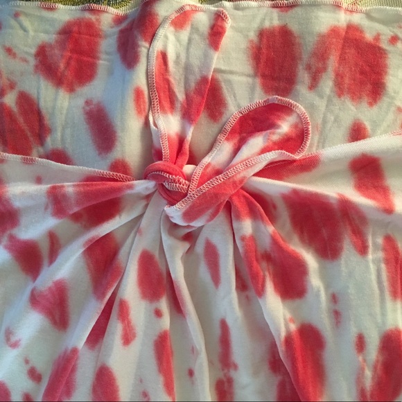 Play Plus Size Tie-Dyed T-Shirt in Guava Pink - Picture 5 of 6